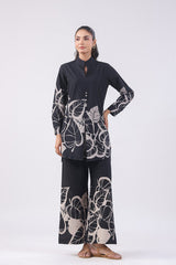 Monochrome Bloom Co-ord Set