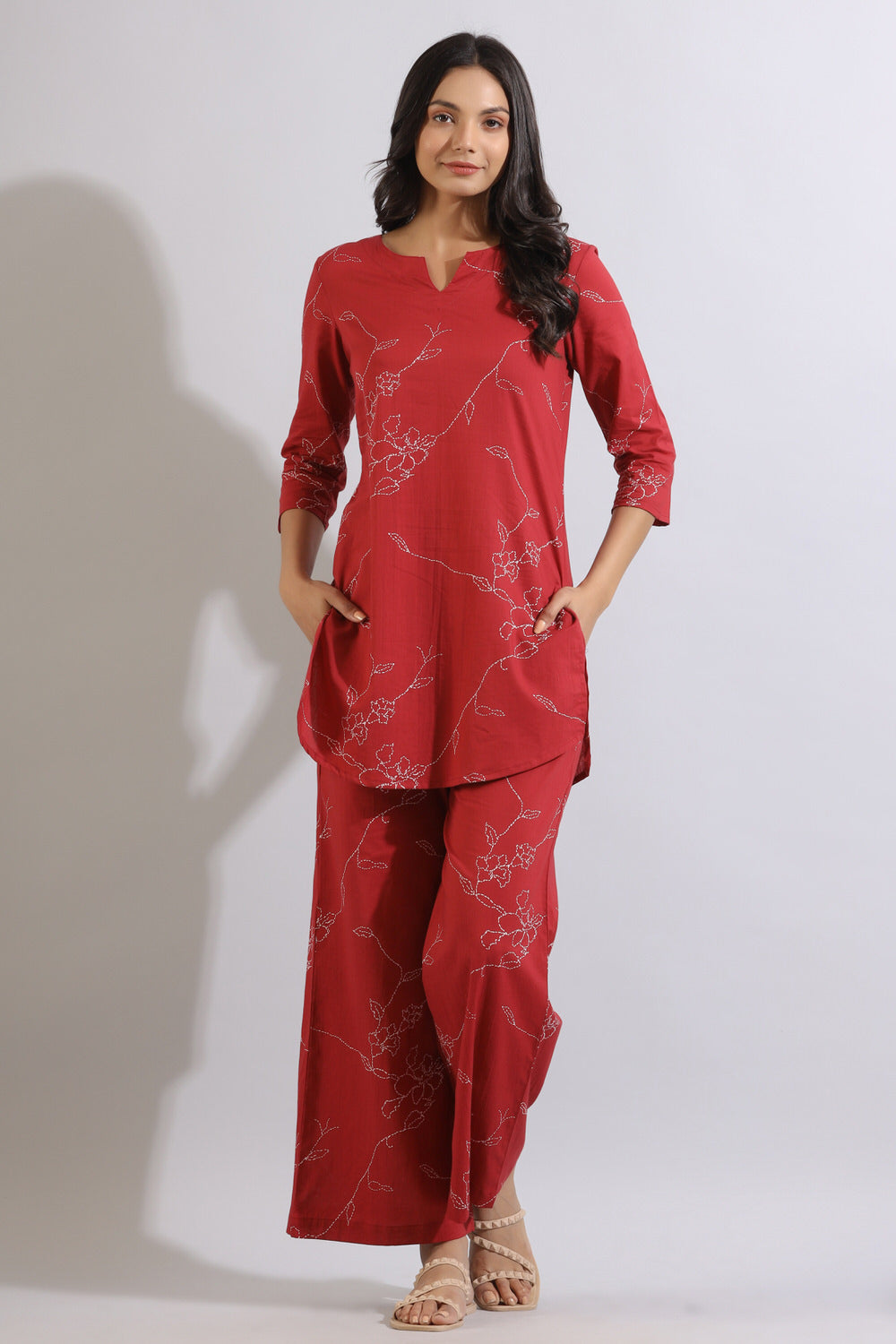 Minimal Thread Blossom Co-ord Set – Multiple Colors
