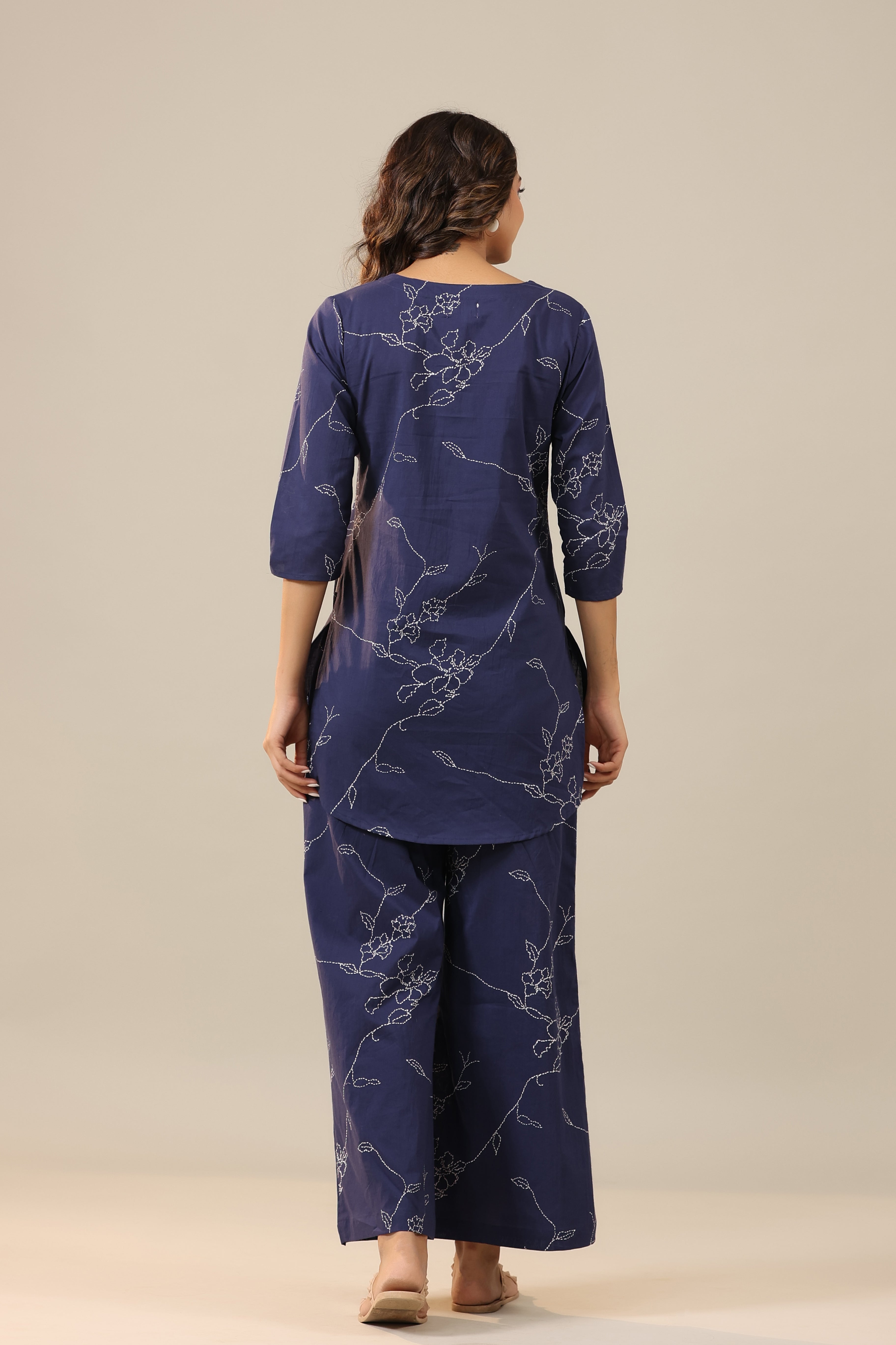 Minimal Thread Blossom Co-ord Set – Multiple Colors