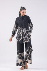 Monochrome Bloom Co-ord Set