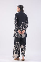Monochrome Bloom Co-ord Set