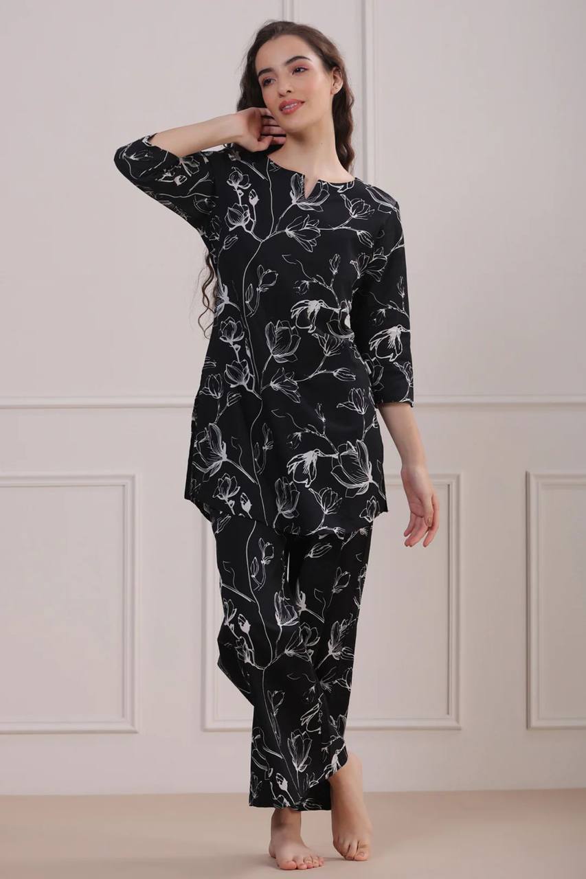 Monochrome Tulip Multi Colour Co-ord Set