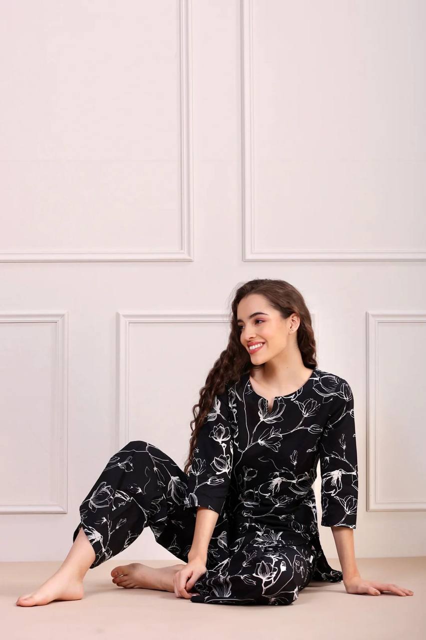 Monochrome Tulip Multi Colour Co-ord Set