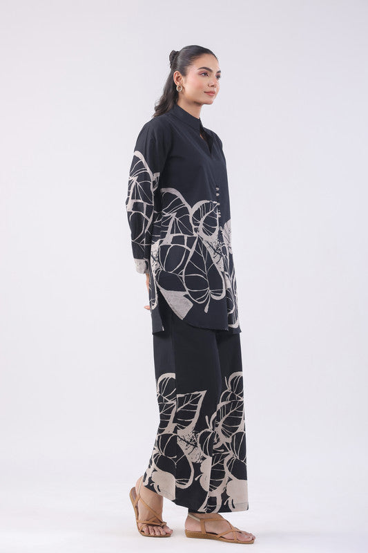Monochrome Bloom Co-ord Set