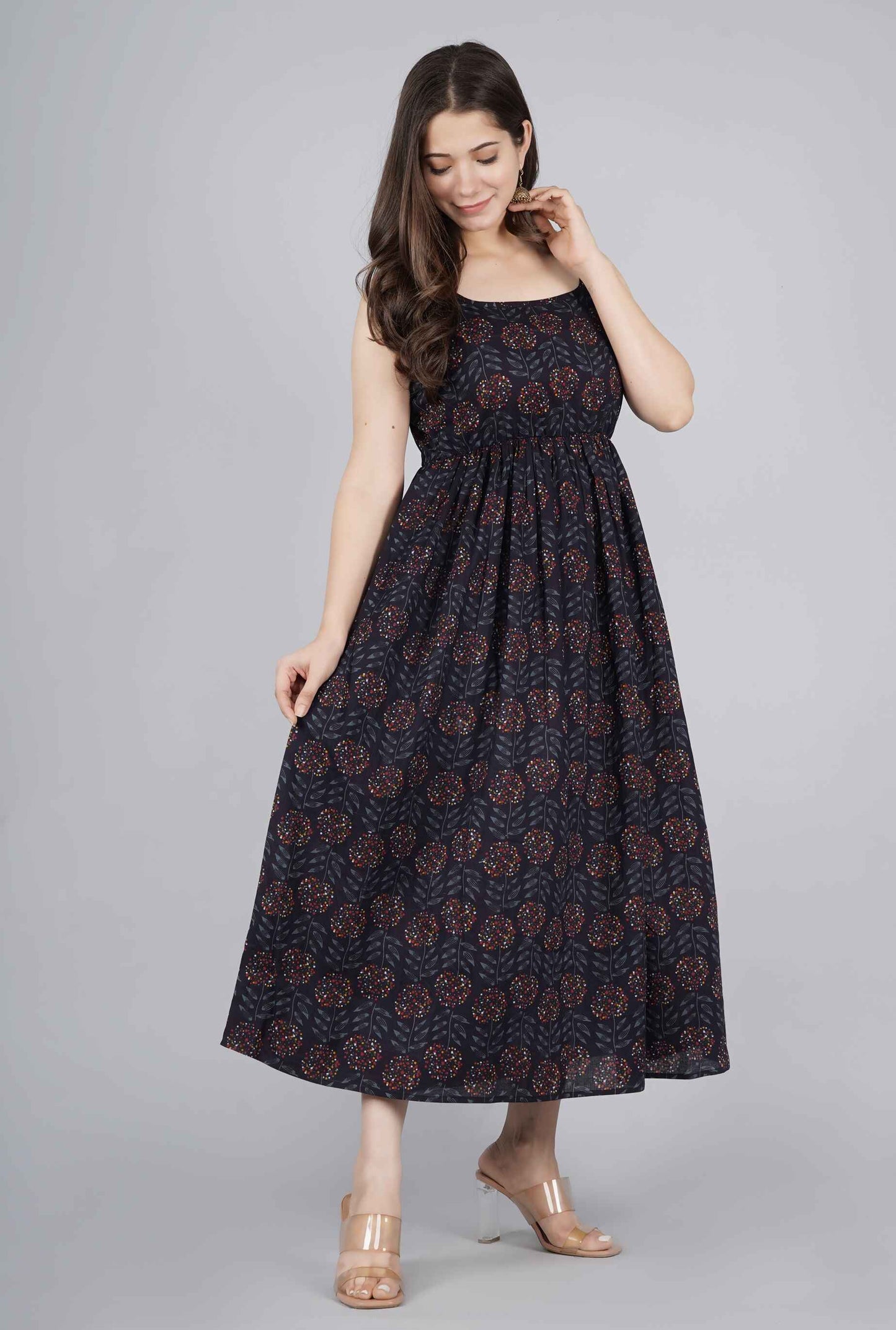 Cotton & Rayon Dress