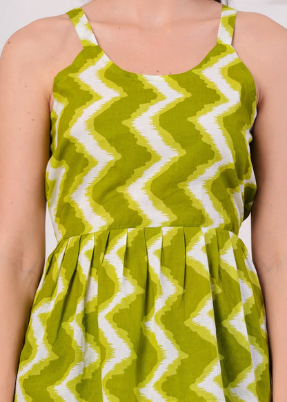 Pure Cotton Palomar Green Cami Top