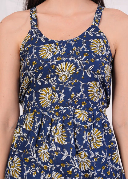 Pure Cotton New York Blue Cami Top